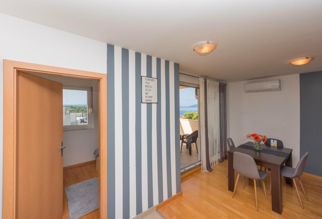 Apartment Sea View In Makarska, Free Parking Eksteriør bilde